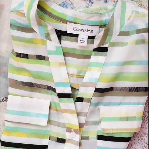 Calvin Klein Women Dress Shirt - Picture 5 of 6